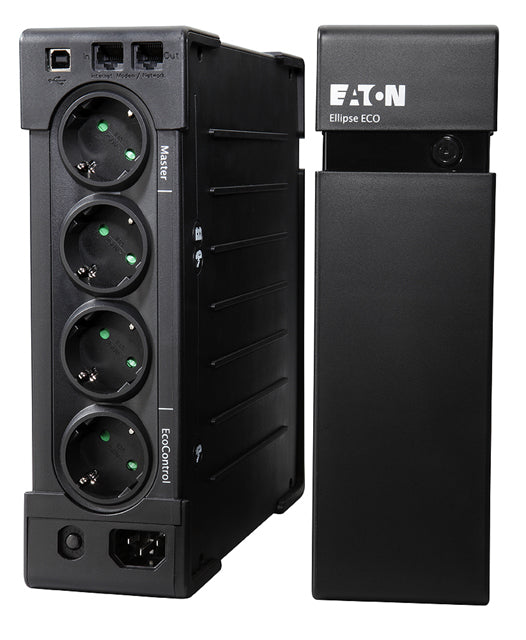 Eaton Ellipse ECO 800VA/500Watt USB 4x Schuko Eaton Ellipse ECO 800VA/500Watt USB 4x Schuko